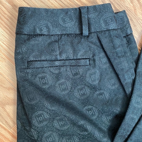 Black Pattern Work Pant - Picture 4 of 7